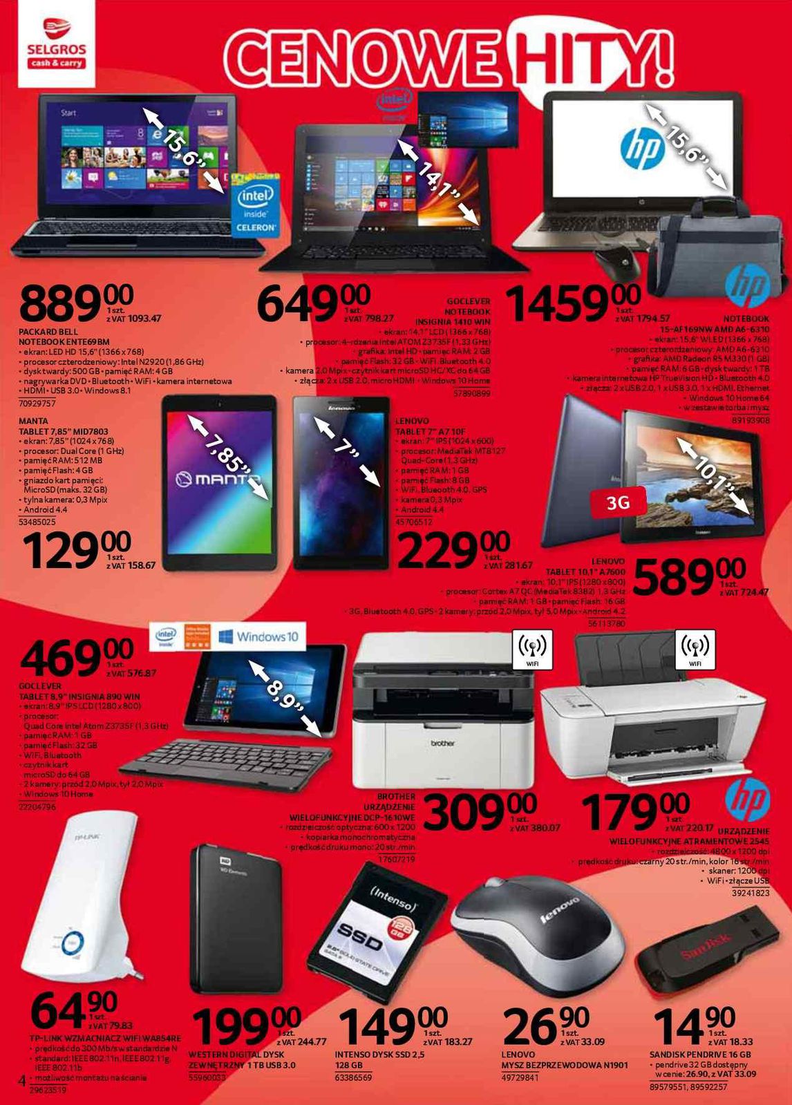 Gazetka promocyjna Selgros str. 4