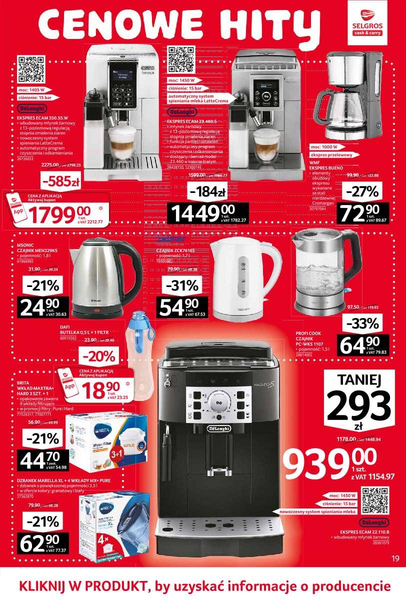 Gazetka promocyjna Selgros str. 19