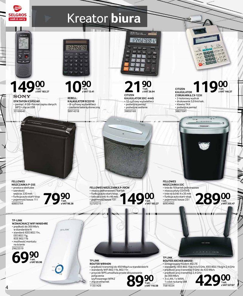 Gazetka promocyjna Selgros str. 4