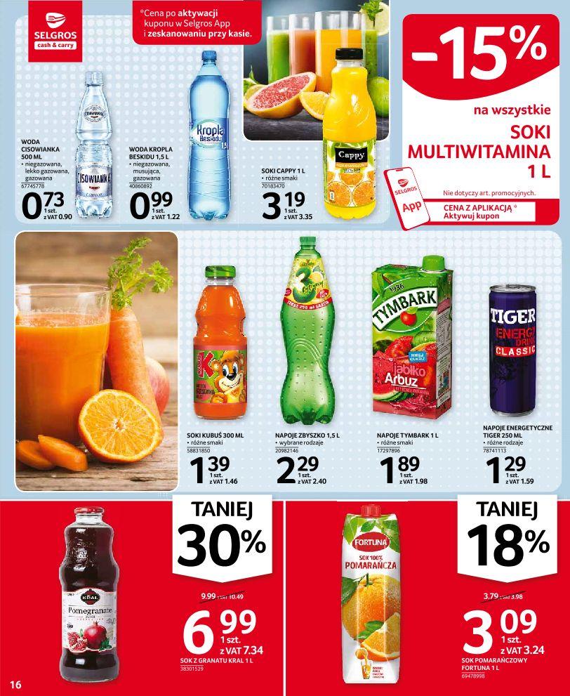 Gazetka promocyjna Selgros str. 16