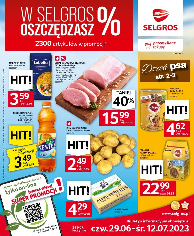 Gazetka promocyjna Selgros str. 1
